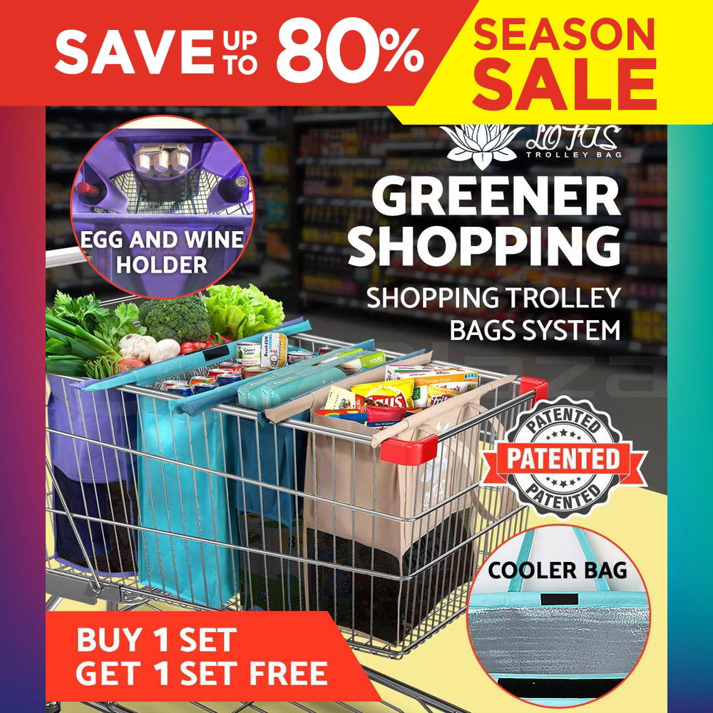 lotus grocery shopping bags