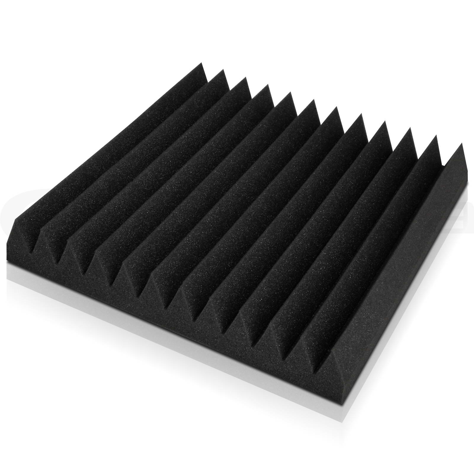 Alpha Studio Acoustic Foam Sound Absorbtion Proofing Panel Wedge ...