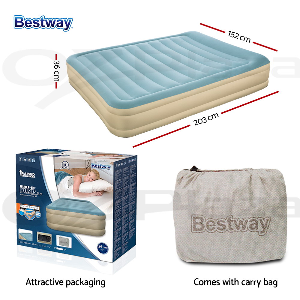 Матрас надувной bestway air bed king