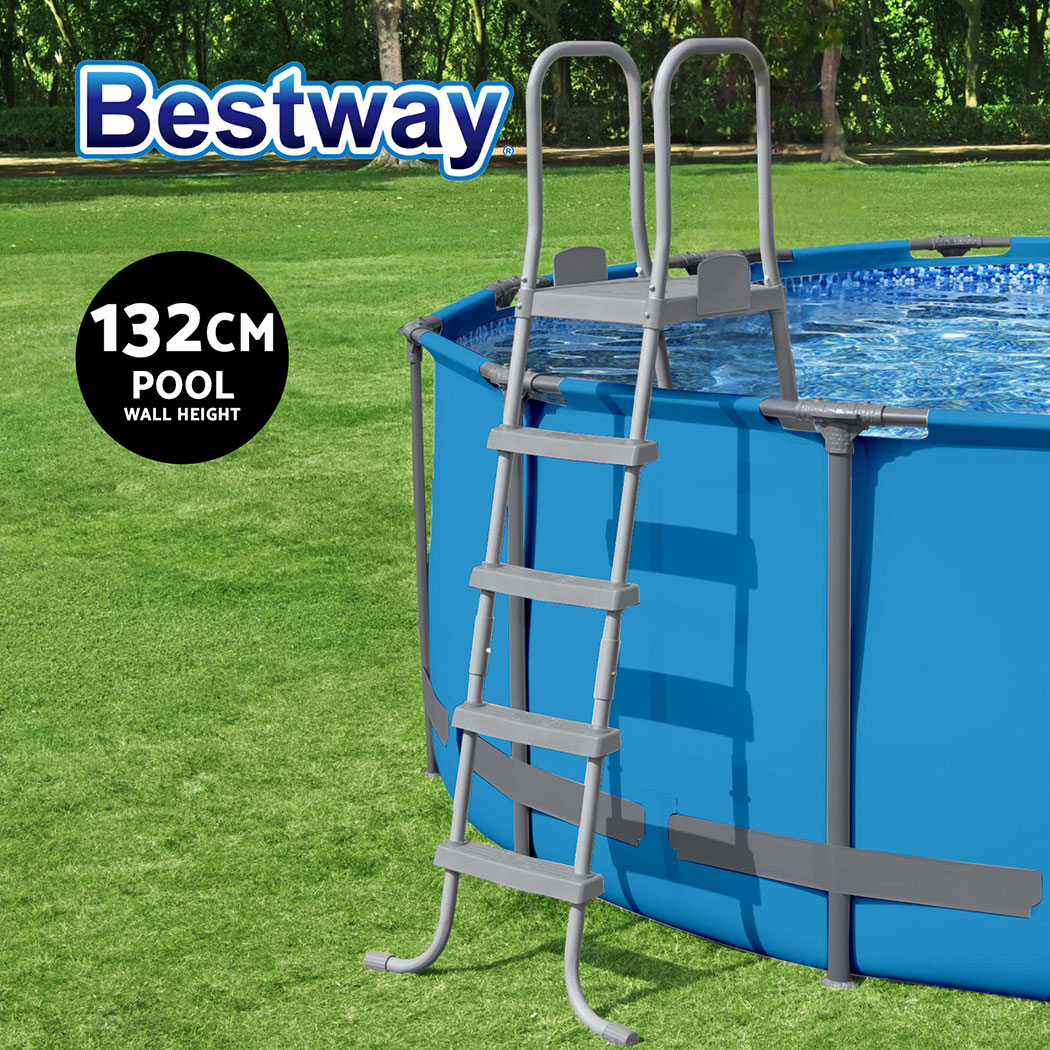 bestway swimming pool steps