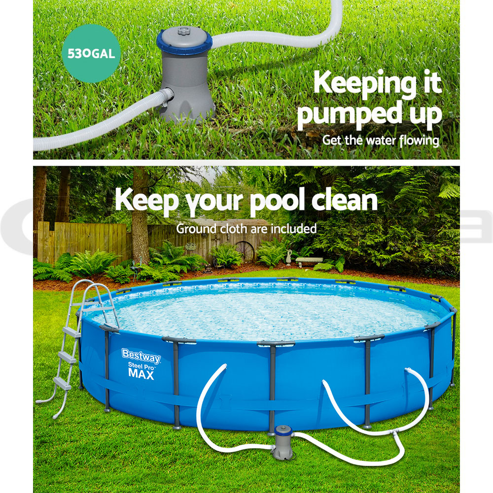 can you use an above ground pool pump for an inground pool