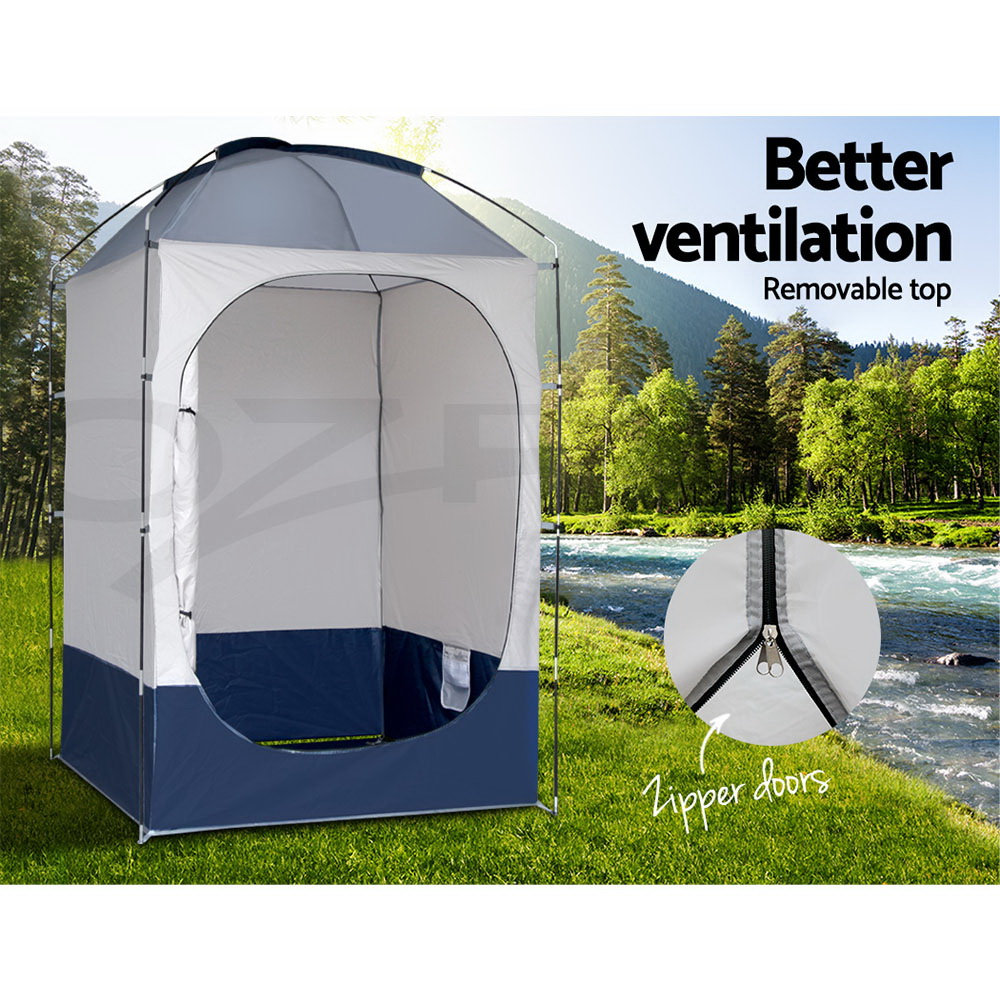 WEISSHORN 20L Outdoor Portable Toilet Camping Shower Tent ...