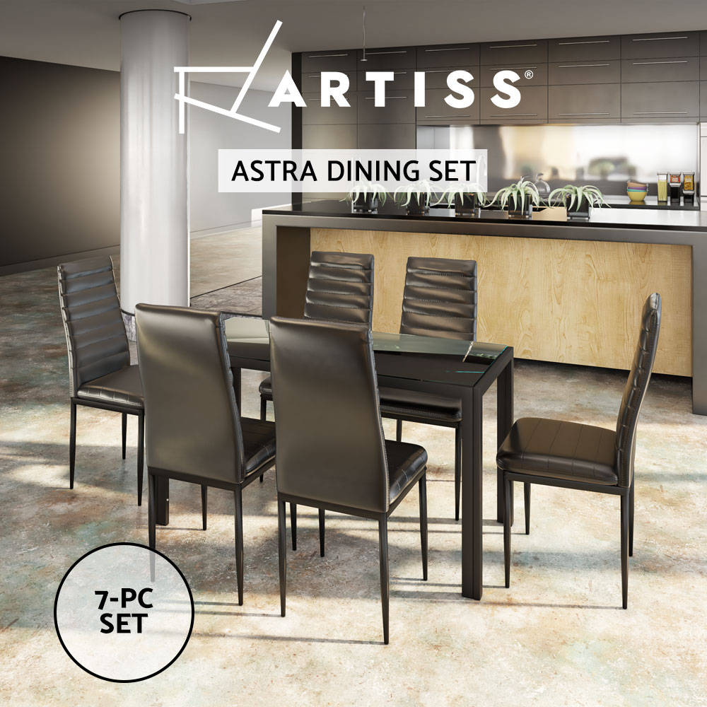 artiss dining table and chairs