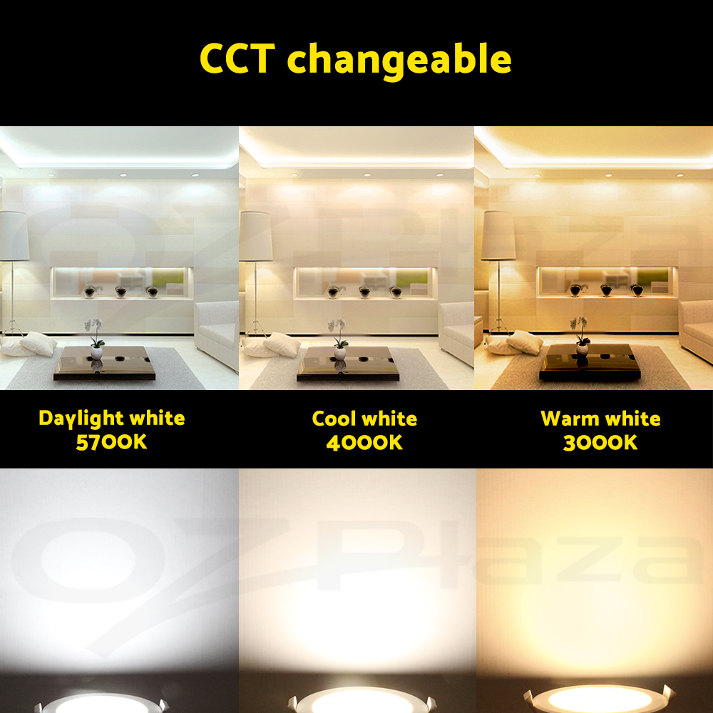 difference between led warm light and daylight