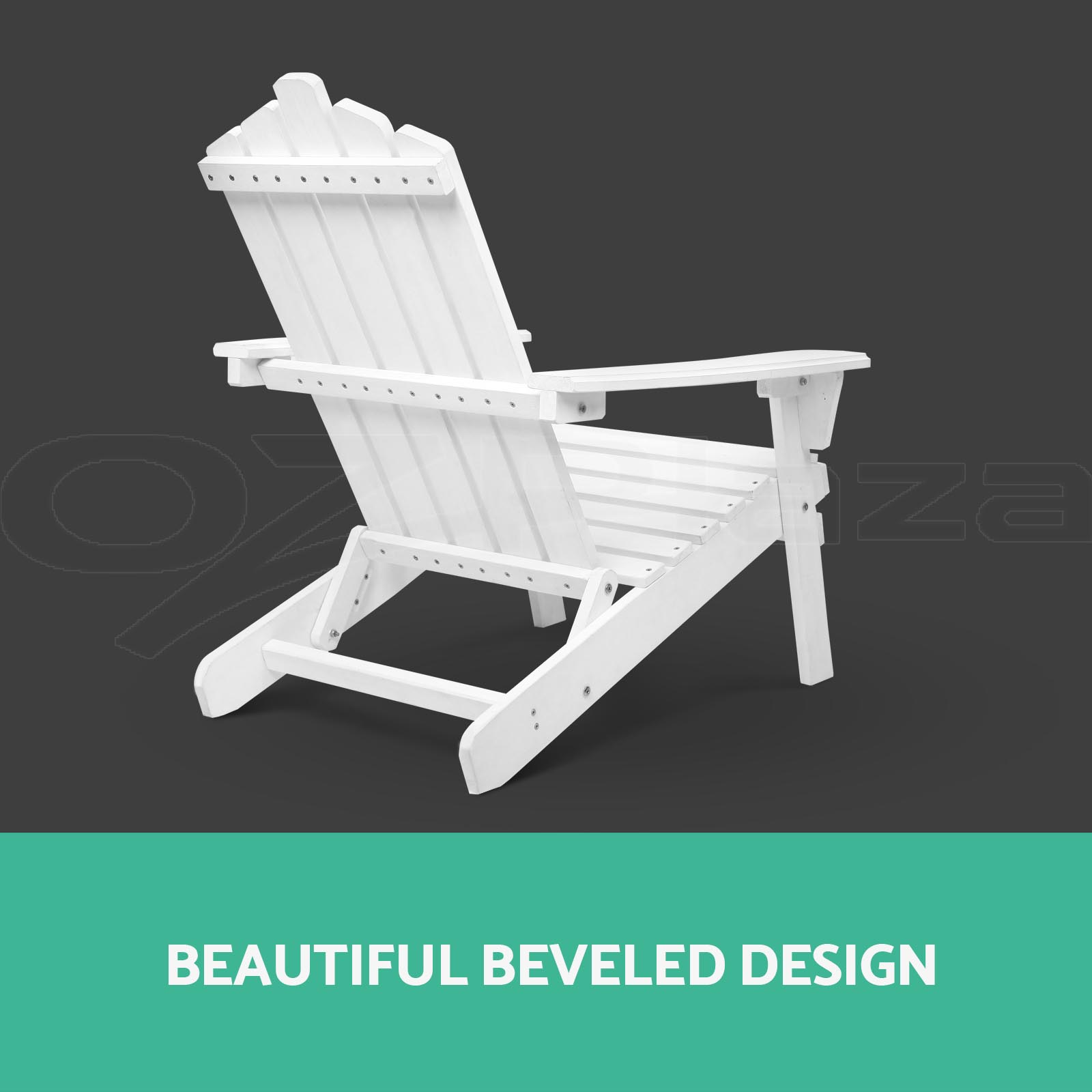 Gardeon Outdoor Chairs Table Set Beach Chair Adirondack 