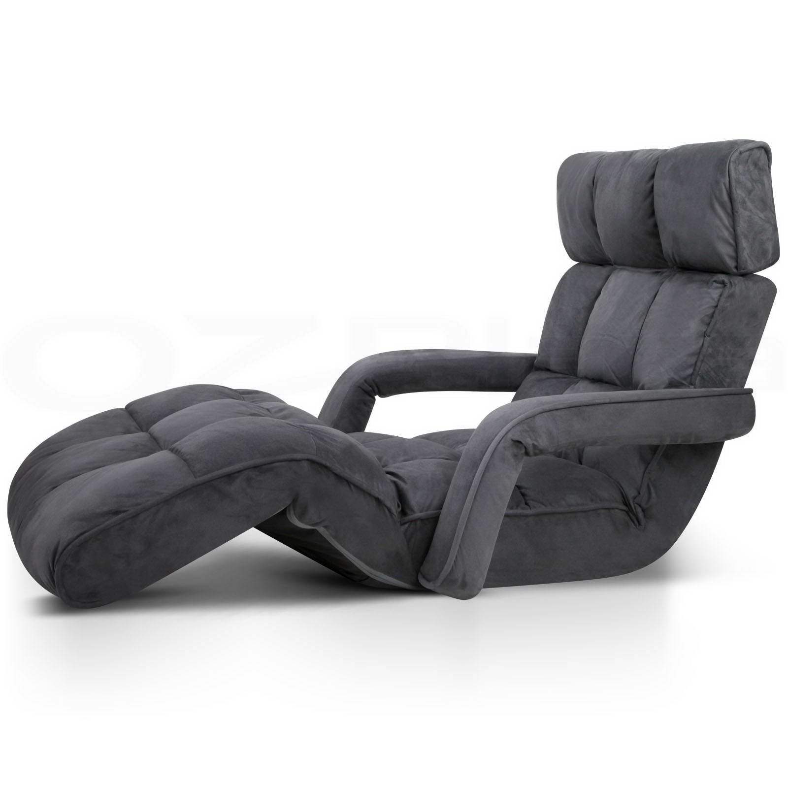 Lounge Sofa Bed Floor Armchair Folding Recliner Chaise Chair Adjustable