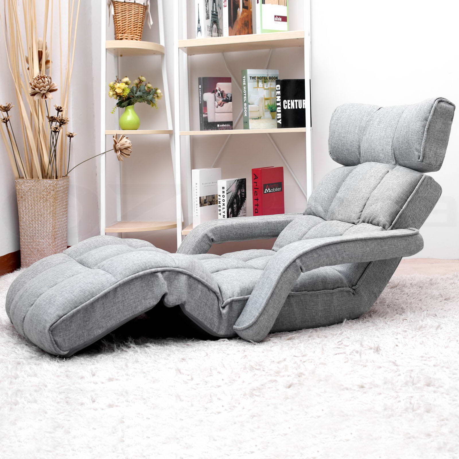 Lounge Sofa Bed Floor Armchair Folding Recliner Chaise