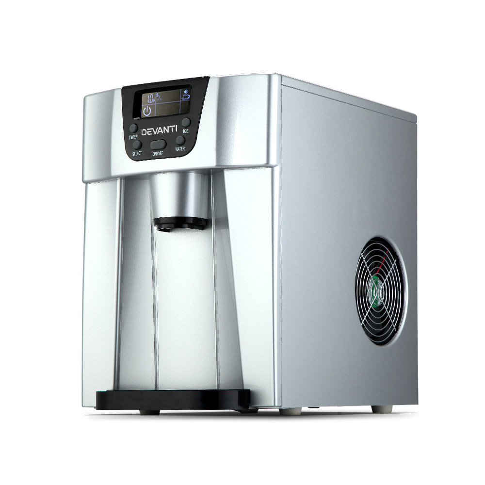 Devanti Portable Ice Maker Commercial Machine Water Dispenser Ice Cube ...