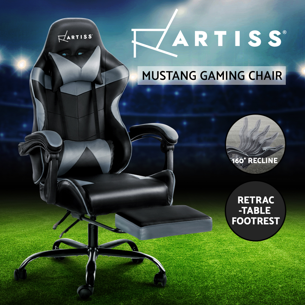 artiss mustang gaming chair