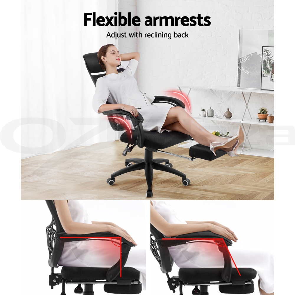 Artiss Office Chair Gaming Computer Desk Chairs Study Work Home Mesh ...