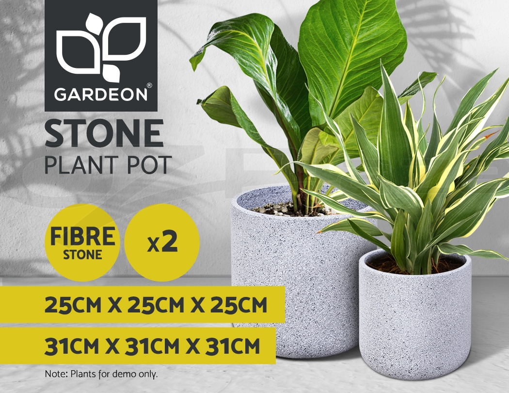 Gardeon 2x Plant Pots Planters Large Garden Flower Planter Pot