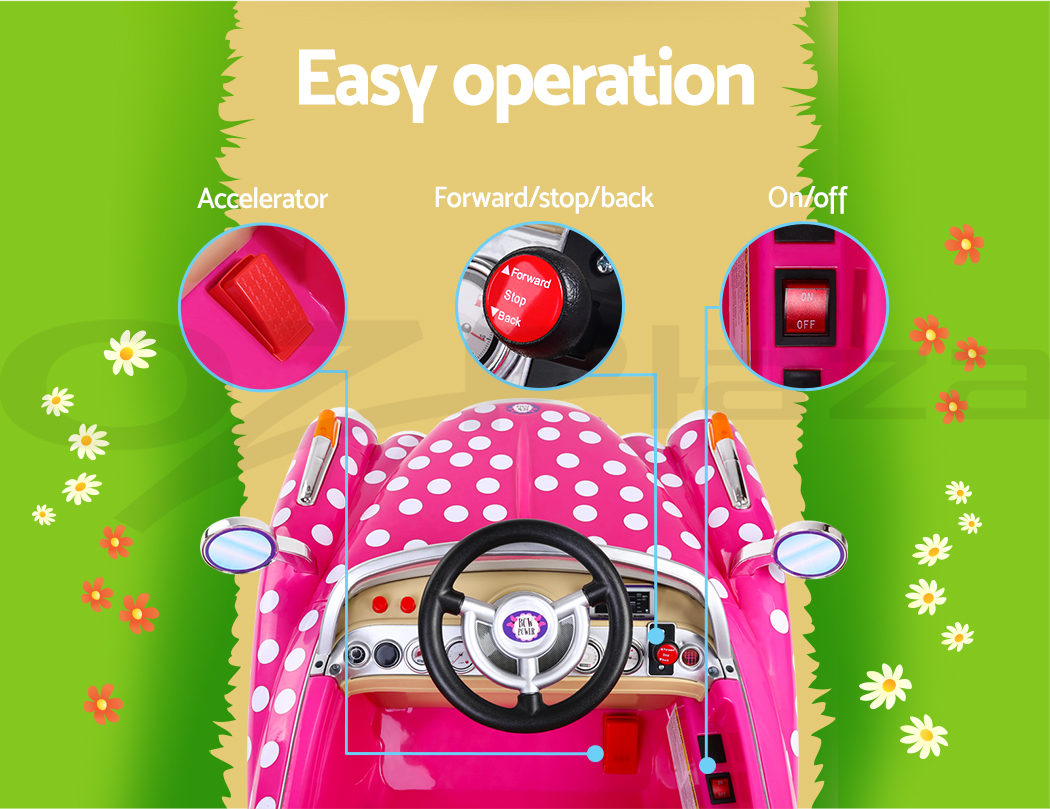 minnie mouse electric car battery