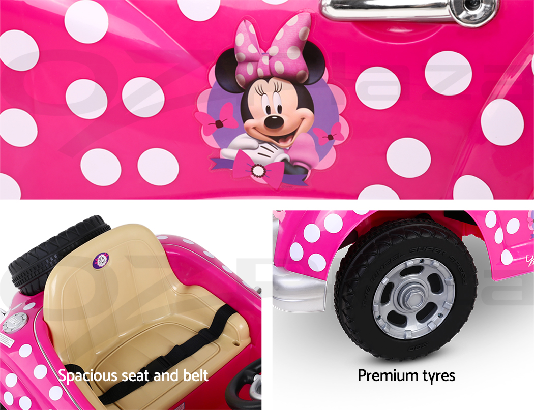 minnie mouse electric car battery