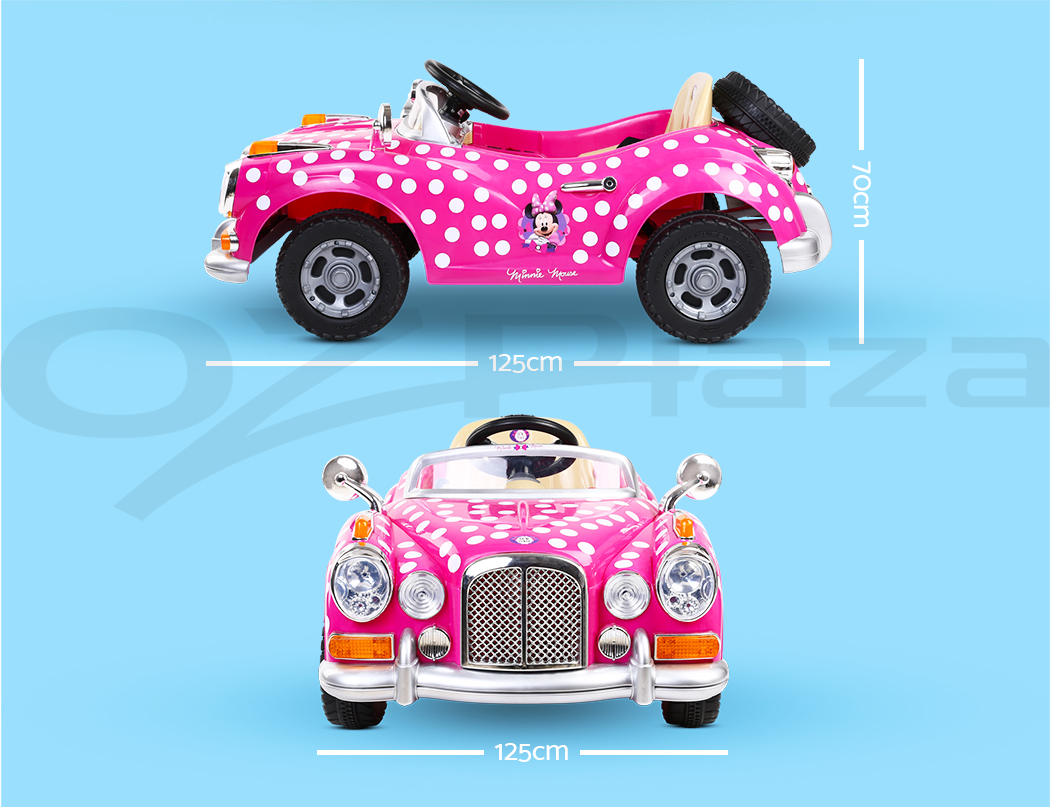 minnie mouse electric car battery