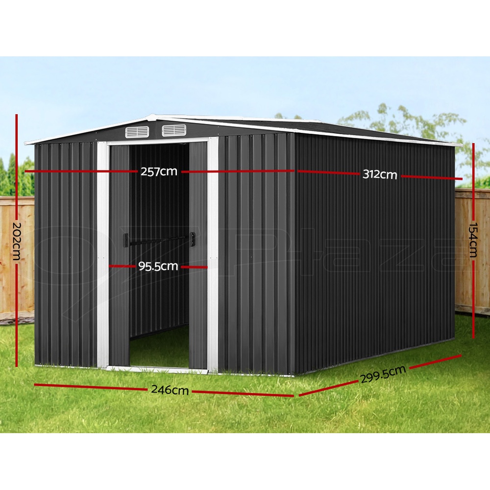 giantz garden sheds tool storage cheap shed outdoor