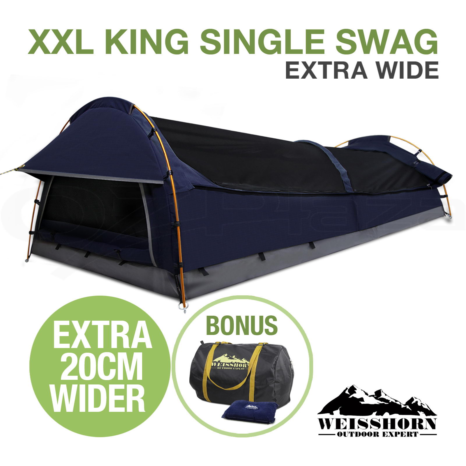 king single swag size