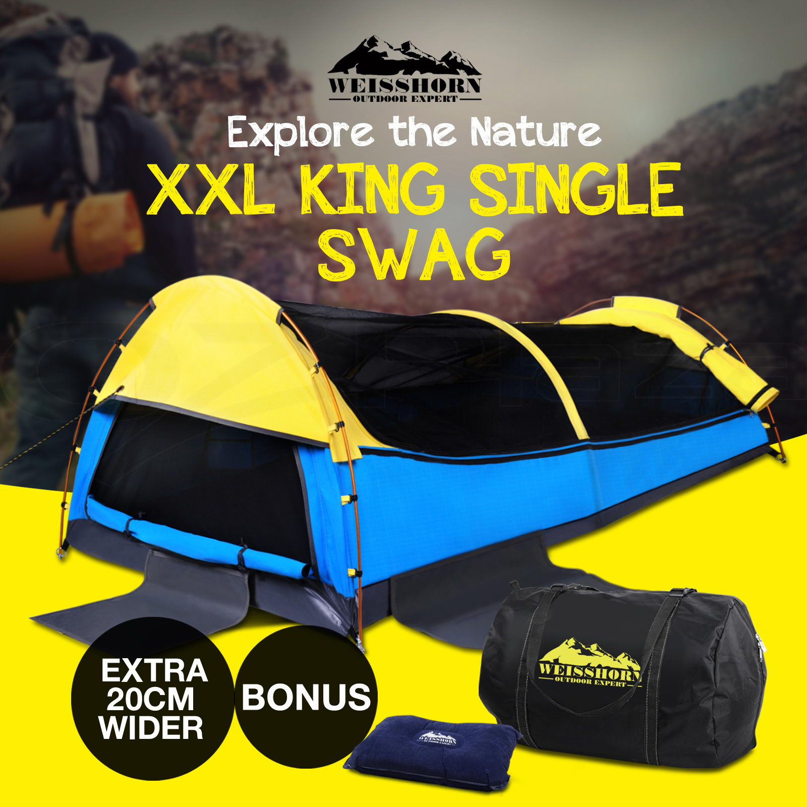 king single swag size