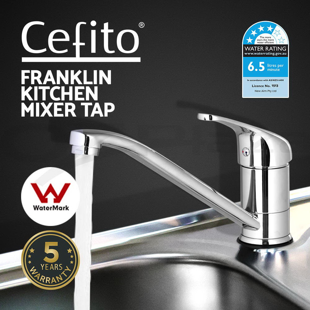 Cefito Kitchen TapPull Out Mixer Taps Sink Basin Faucet Vanity Swivel ...