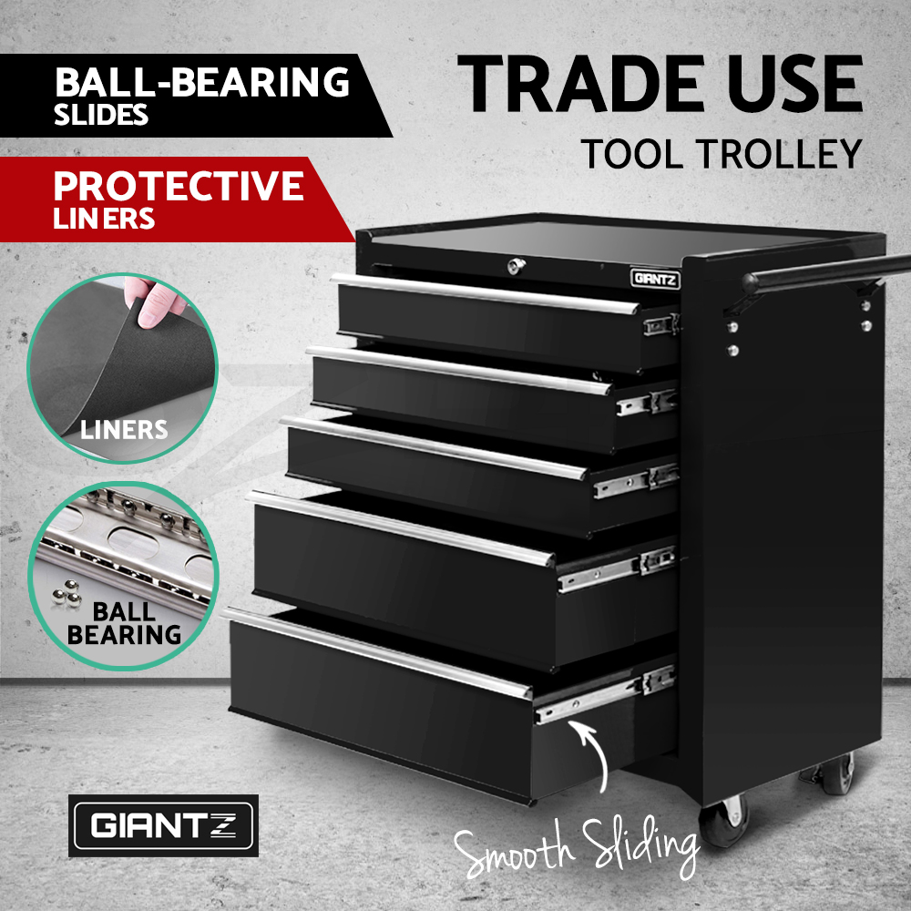 Giantz 5/9/14 Drawers Tool Box Chest Toolbox Cabinet Trolley Garage ...