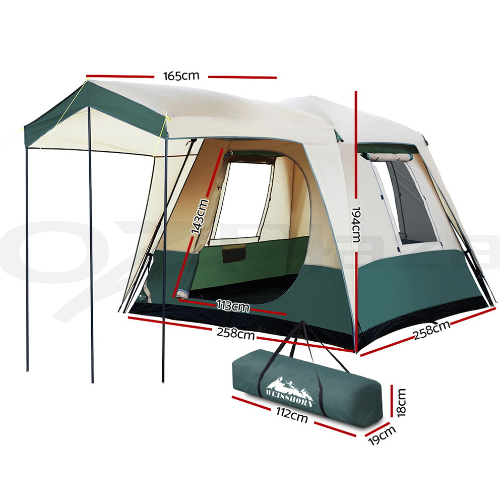 Weisshorn Instant Up Camping Tent Pop up Tents Family Hiking Dome