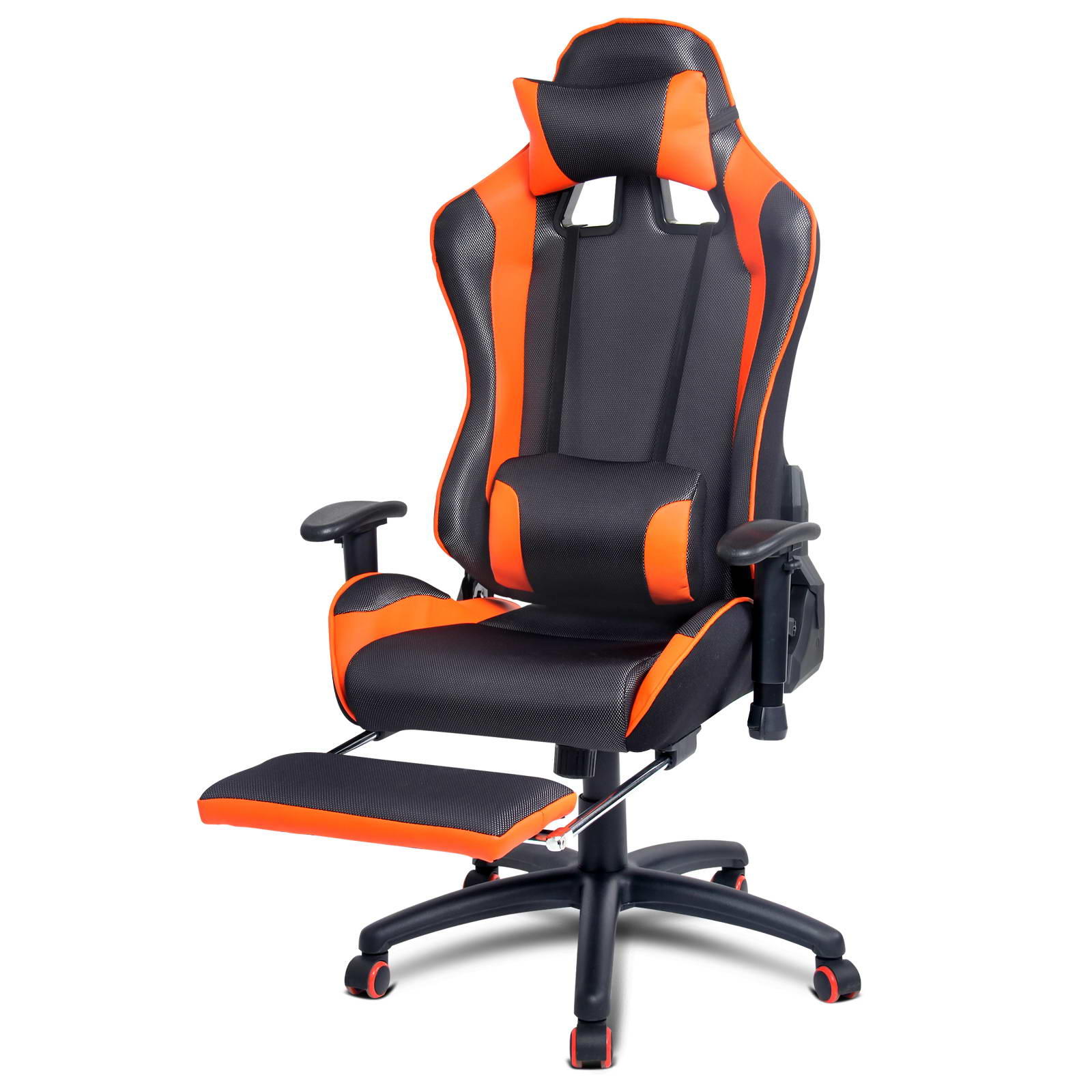 Executive Gaming Office Chair Racing Computer PU Mesh Seat ...